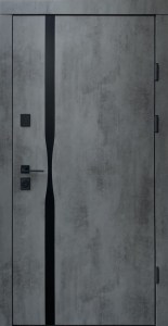 5205041050_Qdoors Ультра Лаунж-Аk оксид темнийсірий шифер без вічка